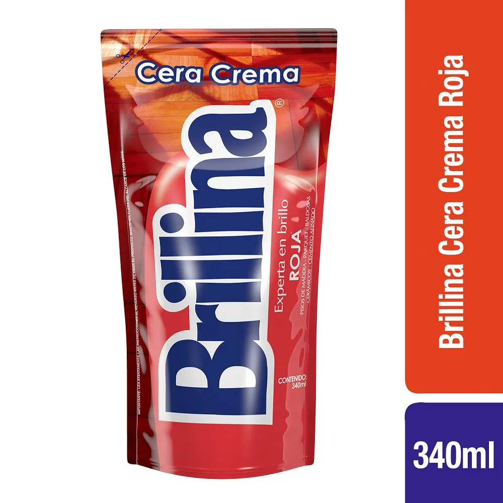 Cera Crema Brillina Roja 340 Ml